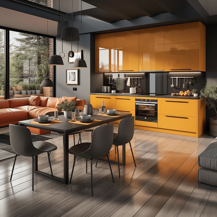 ببن  کابینی و دکور شیشه ای