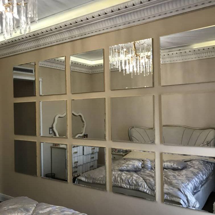 آینه دکوراتیو مدل ماهور کد 5577