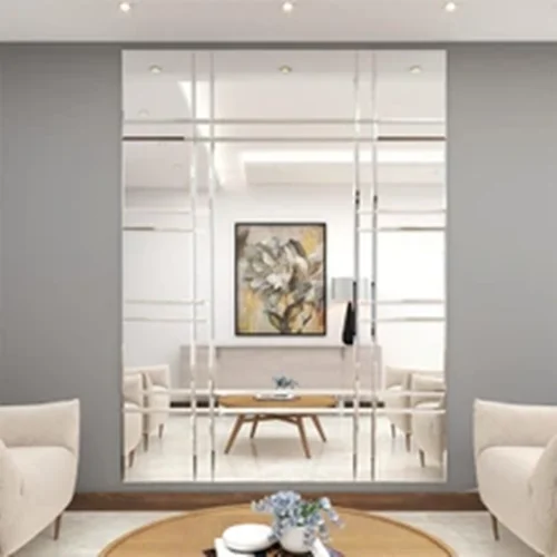 آینه دیواری مدل مربع کد 2905